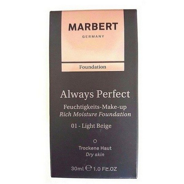 Marbert Always Perfect Feuchtigkeits Make up 01 Light Beige 30 ml