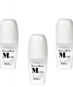 Bettina Barty Musk Roll-On Deodorant 3 x 50 ml