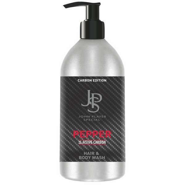 John Player Special Carbon Black Coffee & Pepper Hair & Body Wash 500 ml