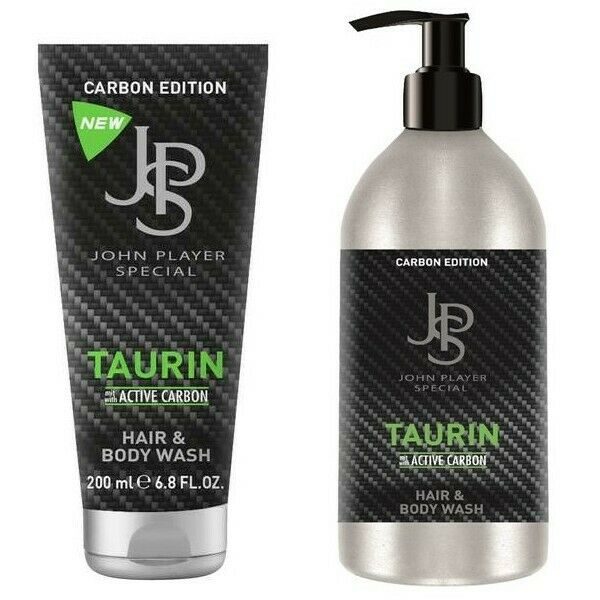 John Player Special Carbon Taurin Hair & Body Wash 200 ml & 500 ml