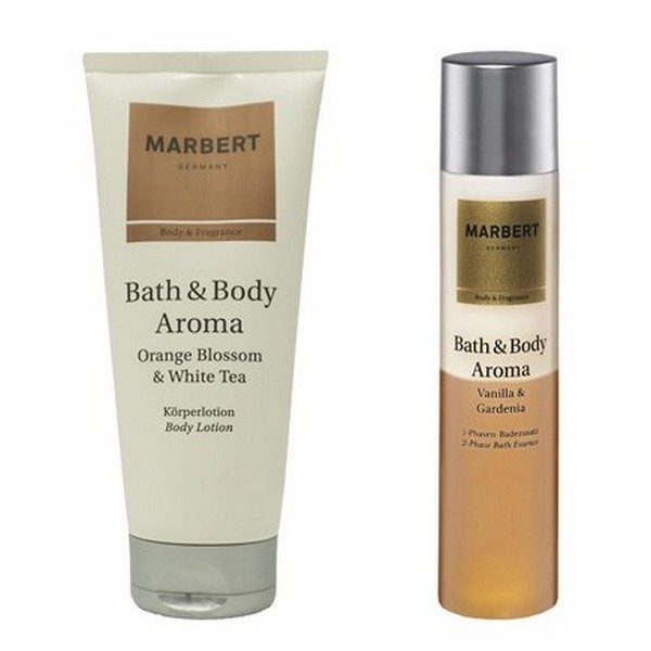 Marbert Bath & Body Aroma Körperlotion 200 ml & Badezusätze 200 ml