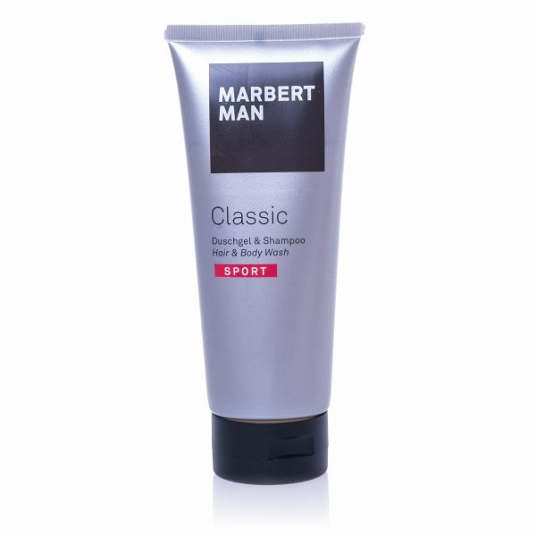MARBERT Man Classic Sport Duschgel & Shampoo Hair & Body Wash 200 ml