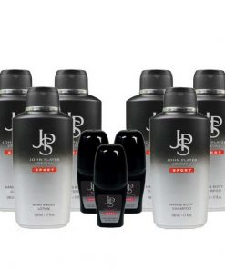 John Player Special Sport Hair & Body Shampoo 500ml+ Body Lotion 500ml + Deo Roll-On 50ml, je 3 St.