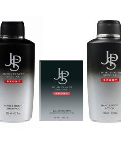 John Player Special Sport Shampoo 500 ml & Body Lotion 500 ml & EDT 50 ml