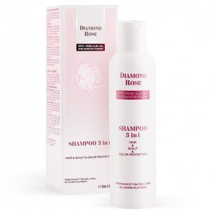 Biofresh Diamond Rose Shampoo 3 in 1 Scalp & Color Protection 200 ml