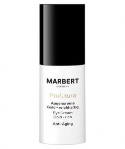 Marbert Profutura Augencreme Gold Reichhaltig – Anti-Aging Augenpflege 45+ mit Liposomen, 15 ml